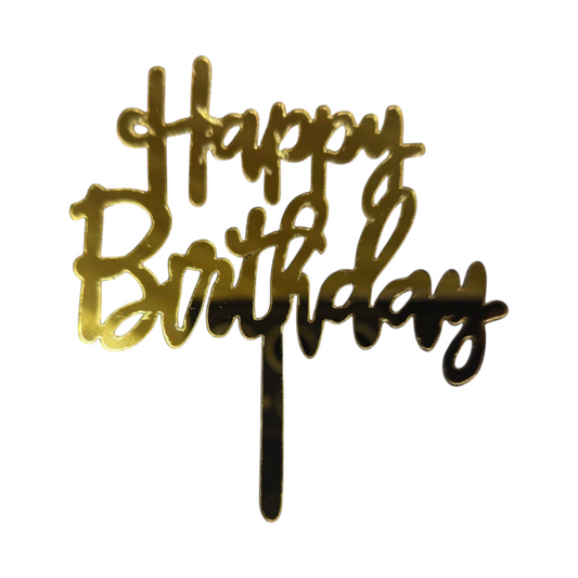 Acrylic Birthday Topper 3" #9-10 PC's pack