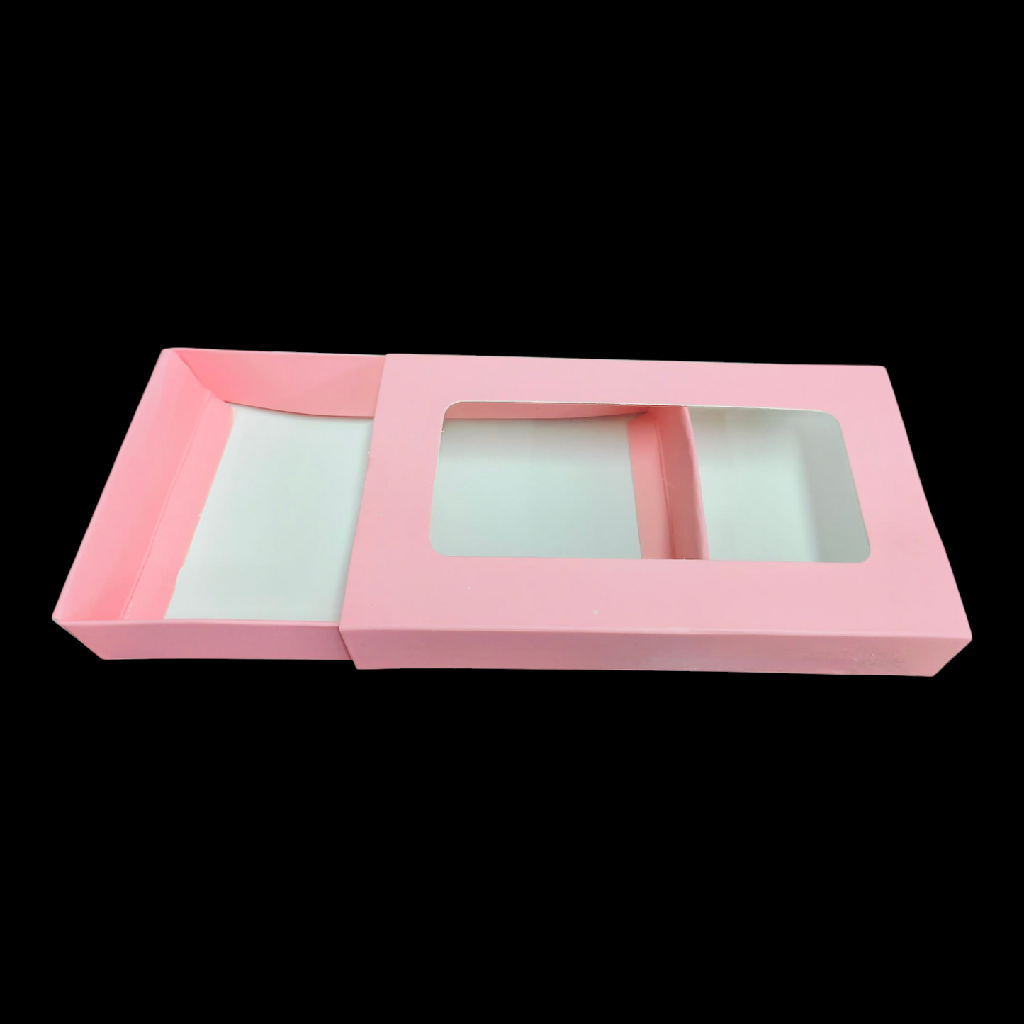 Slider Bar Box / Kunafa Box | 10 PC's pack | size 6.5×3.75×1 inch | Pink