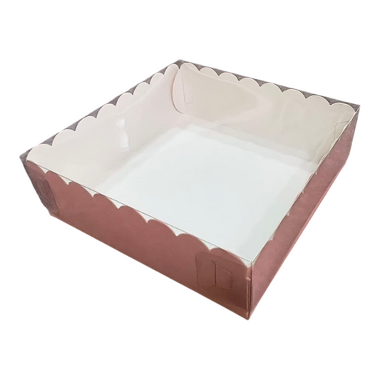 4 Pcs Brownie Box Pastel Pink | 10 PC's