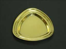 D-22 Metalised Round Edge Triangle small-50 Pcs Pack
