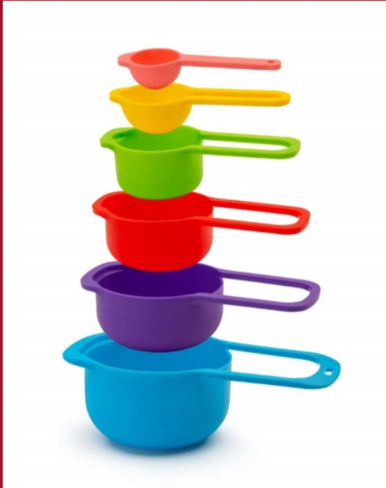 Measuring Cup Multicolor 6in1