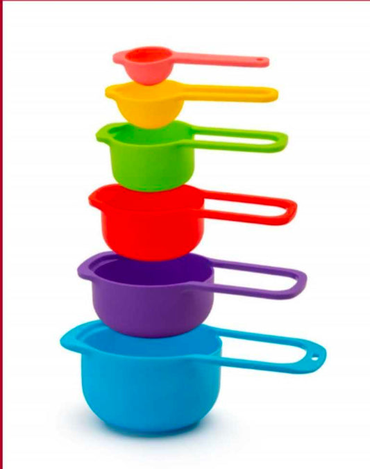 Measuring Cup Multicolor 6in1