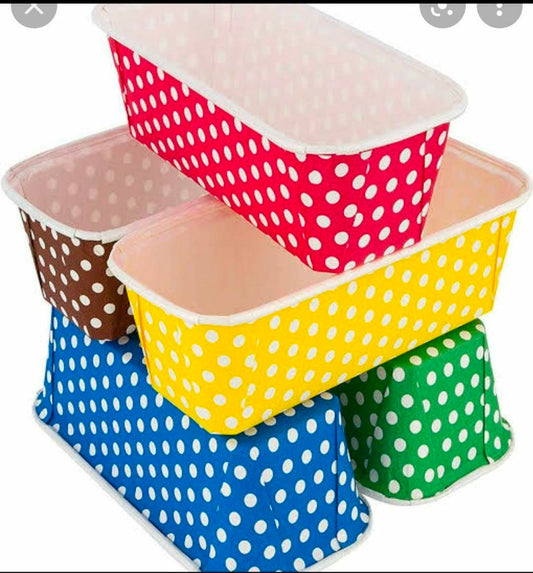 BAKE & SERVE PLUMPY CAKE MOULD 7*2 INCH-10 PCS PACK