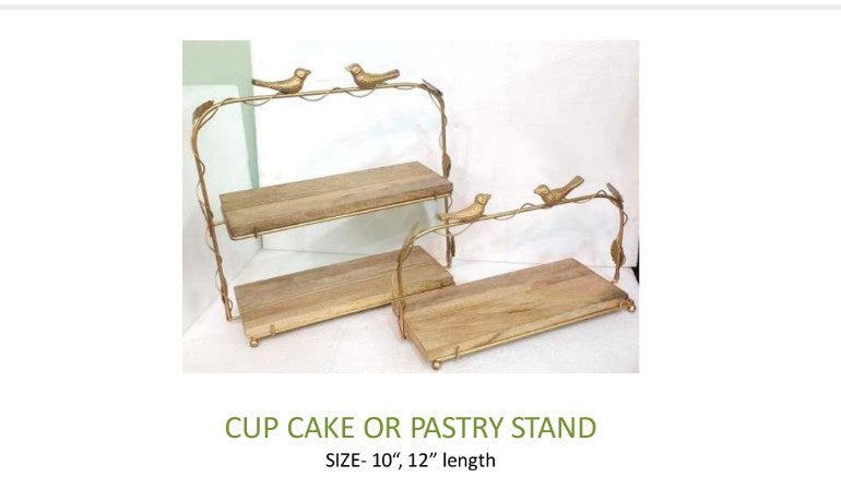 Cake Stand Hut Bird