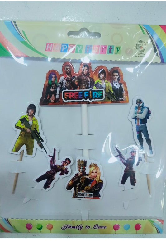 Paper Theme Topper Free Fire