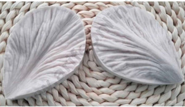 2 Cavity Leaves Shape Silicone Fondant Mould