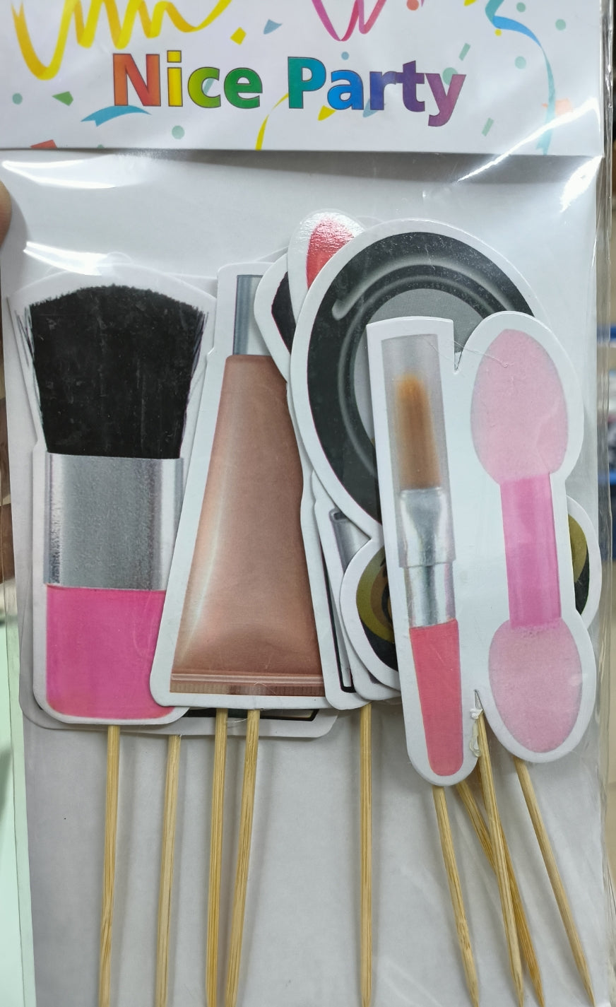Make Up Theme Topper 10pcs