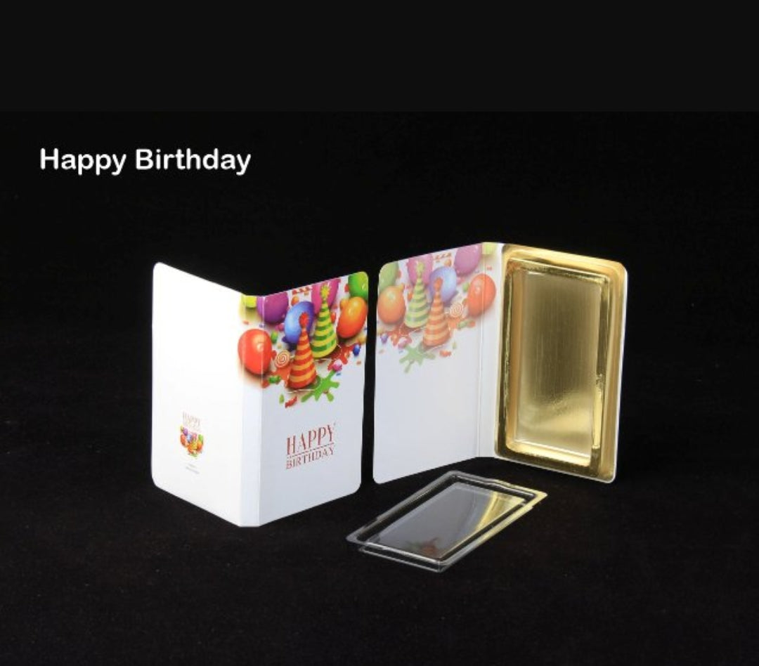 BAR CHOCOLATE BOOK HAPPY BIRTHDAY