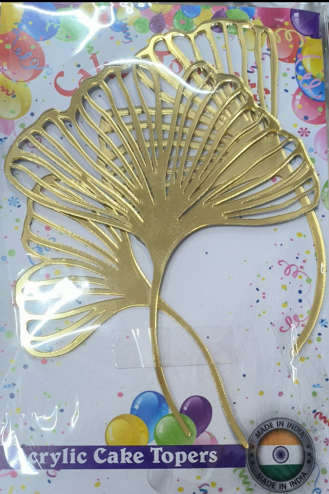 ACRYLIC CUT OUT GINKGO BIG 3PCS PACK