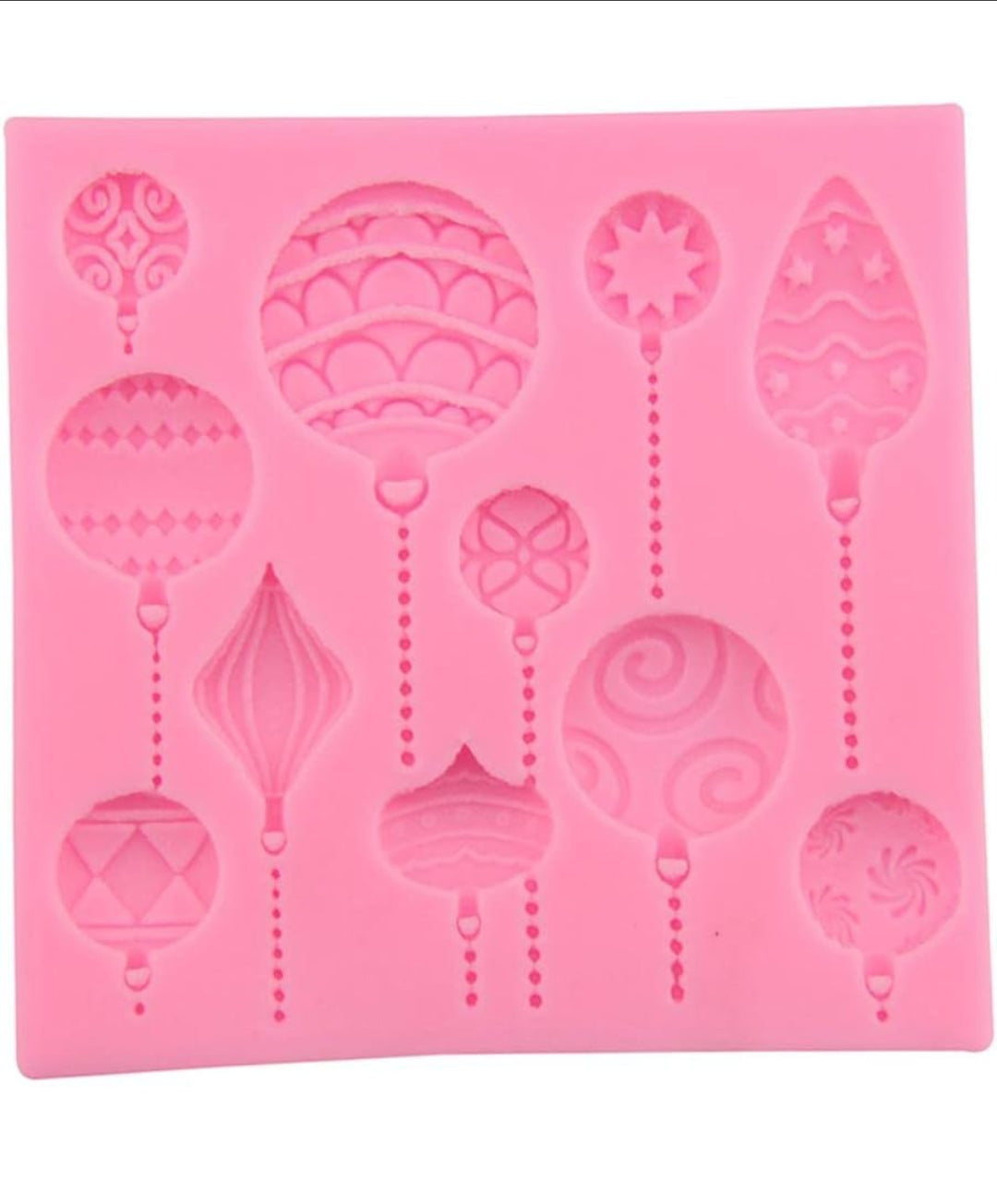 SILICON FONDANT FESTIVAL HOT AIR BALLOON MOULD #6