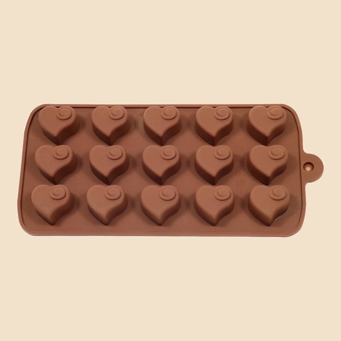 Silicon Chocolate Mould Heart 7