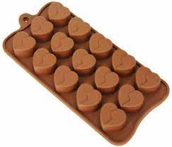 Silicon Chocolate mould Heart 5