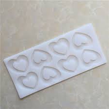Silicon Garnishing Sheet Heart