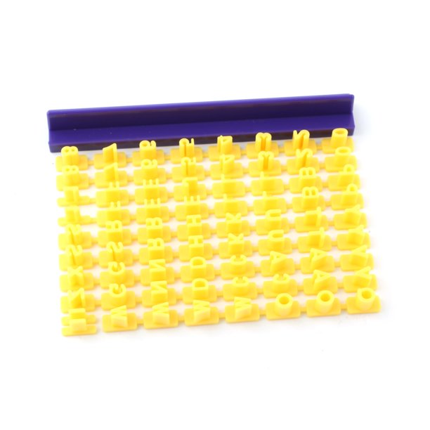 Yellow Stamp Cookies Cutter