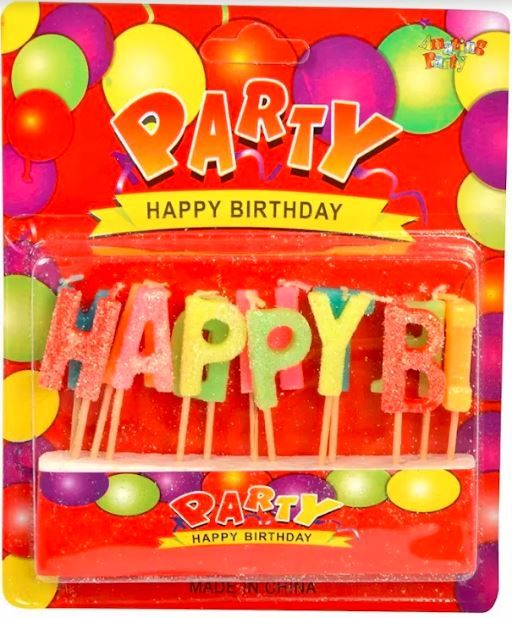 Happy Birthday Candles
