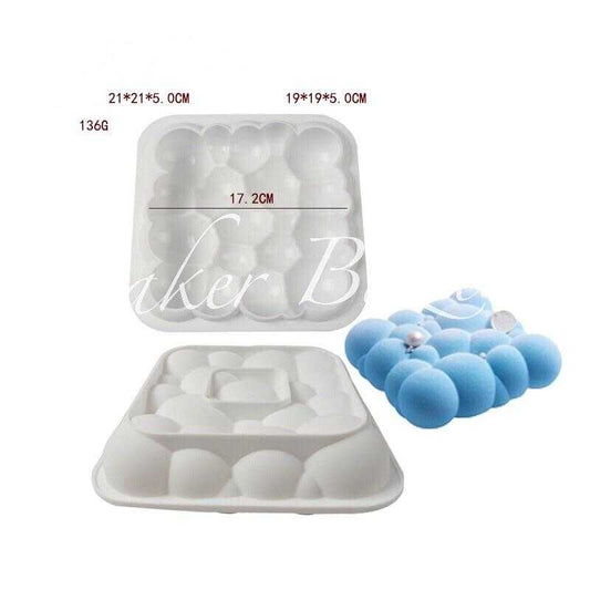 Bubble Cloud Shape Entremet Cake Mould
