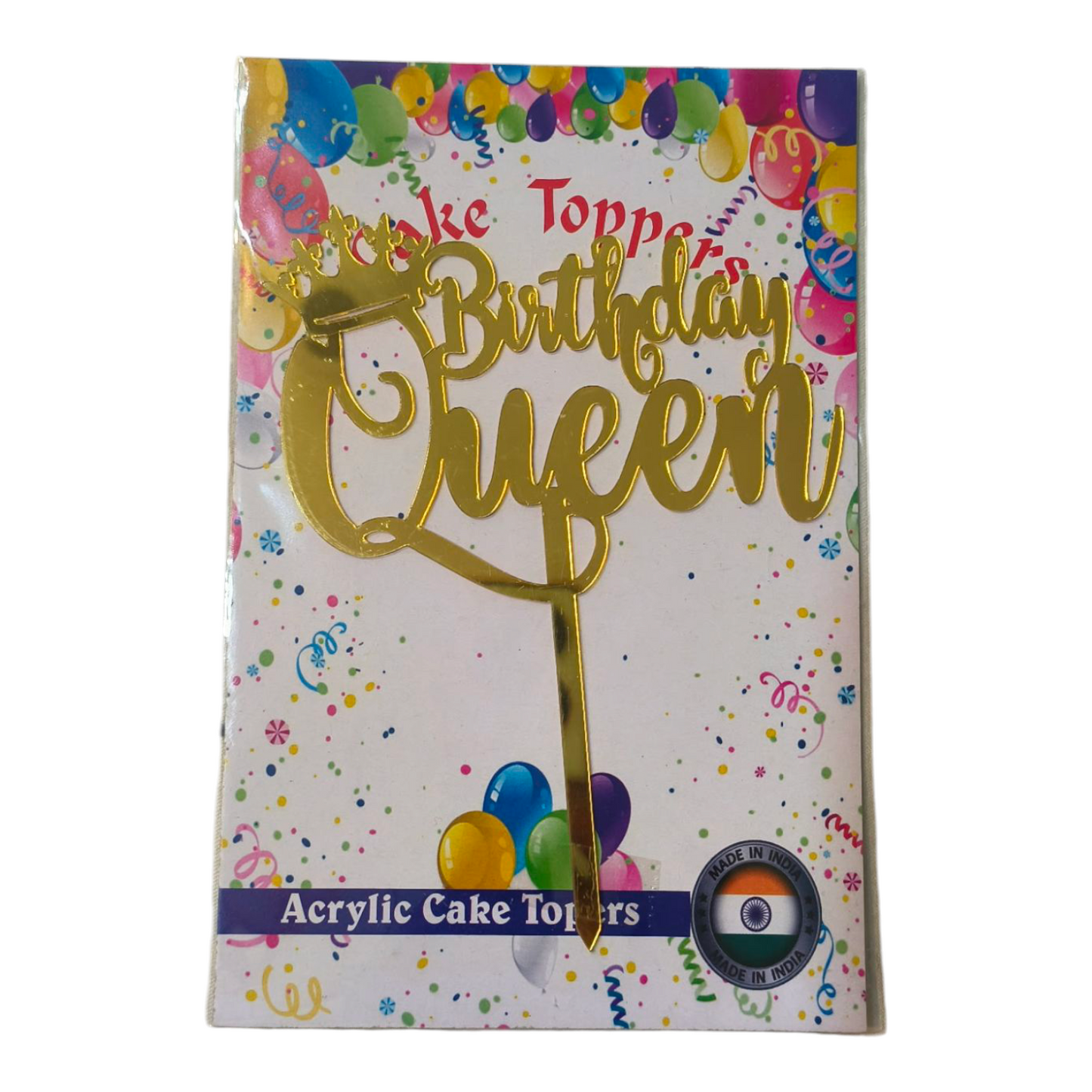 Happy Birthday Acrylic Topper 5''#14