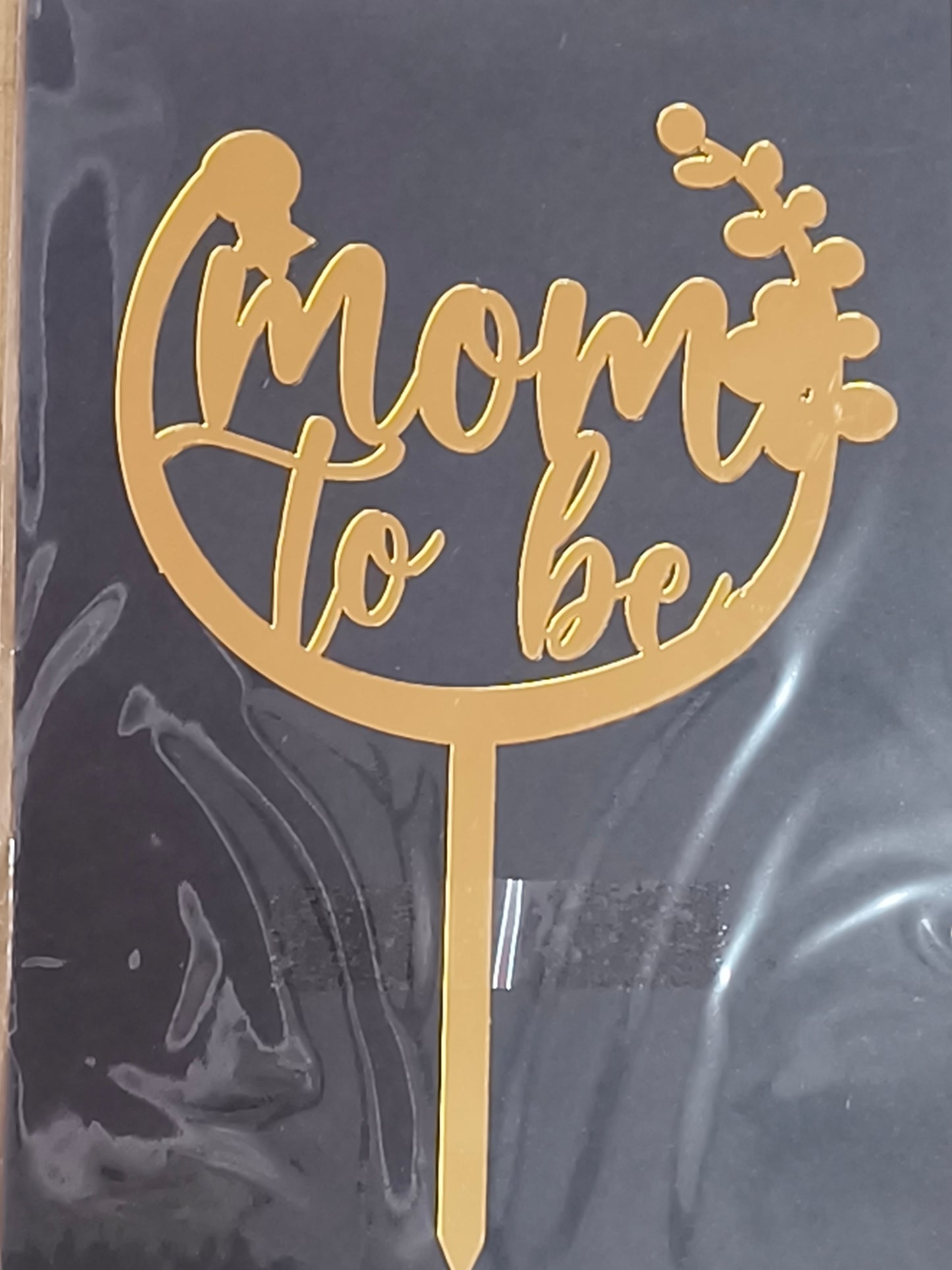 Acrylic Topper Baby Shower 5"-#4