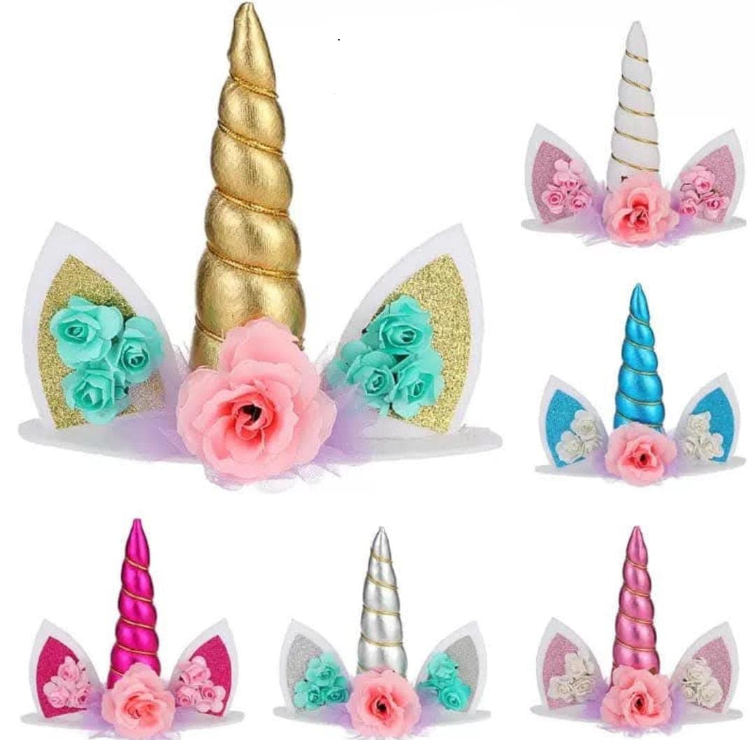 UNICORN HORN TOPPER SILVER