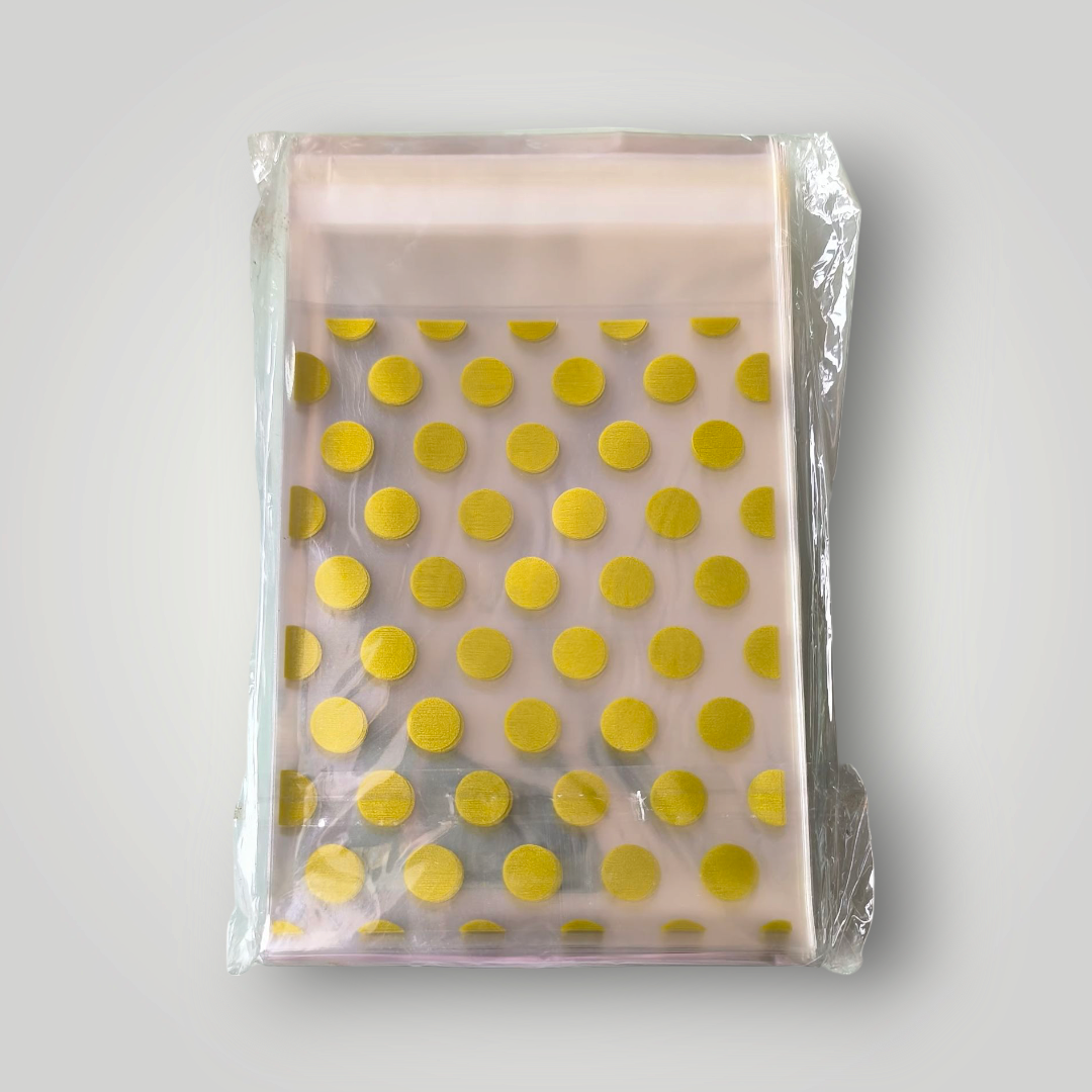 Cookie/ Brownie Pouch size 3*4 inch Golden Print