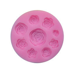 Rose Shaped Silicone Mould #30