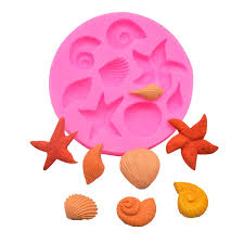 silicon Sea Shell Pink Mould #37