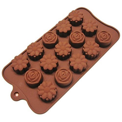 Silicon Chocolate Mould Multi Flower