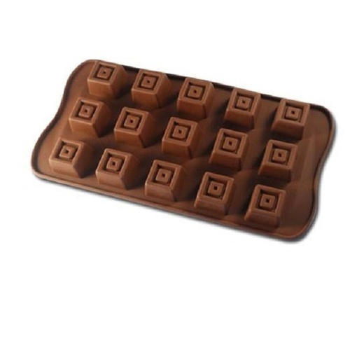 SILICON CHOCOLATE MOULD SQUARE