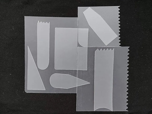 FLEXIBLE SCRAPPER 9 PCS SET