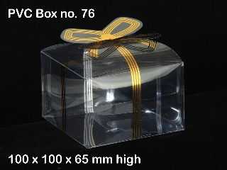PVC Chocolate Box No 76  (10 PCS)