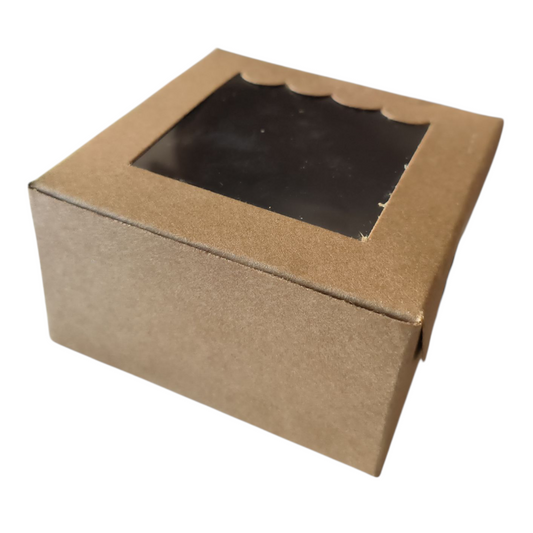 1 P Brownies Box Craft | 10 PC's Pack| Size 3*3*2 Inch