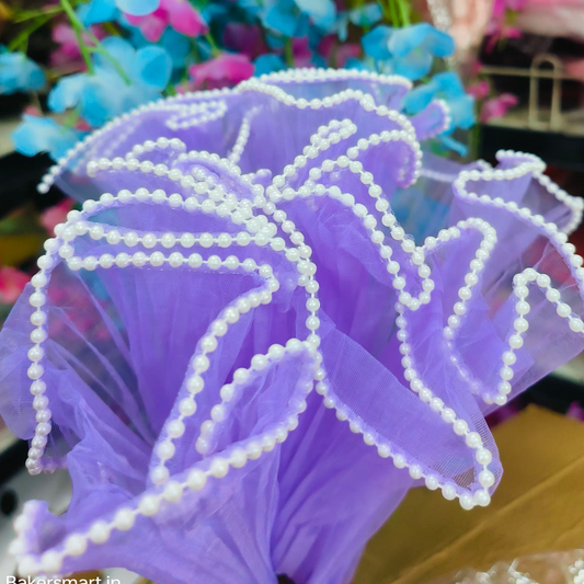 Noor Net Purple| Length 3.5mtr