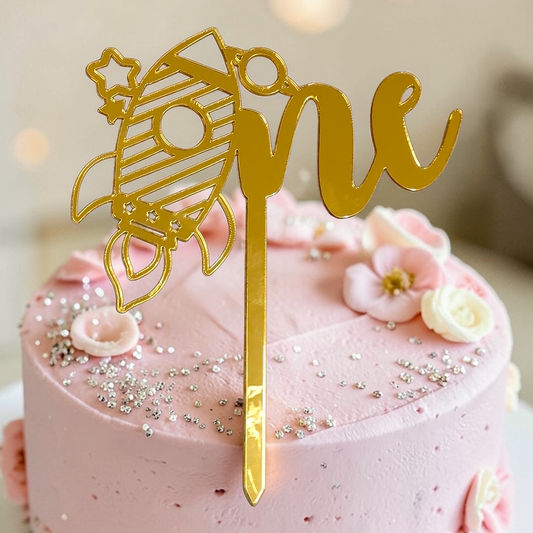 Acrylic Cake Topper One #7