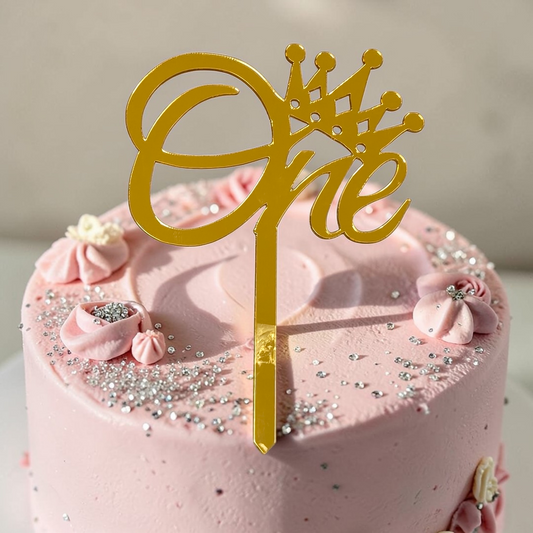 Acrylic Cake Topper One #8