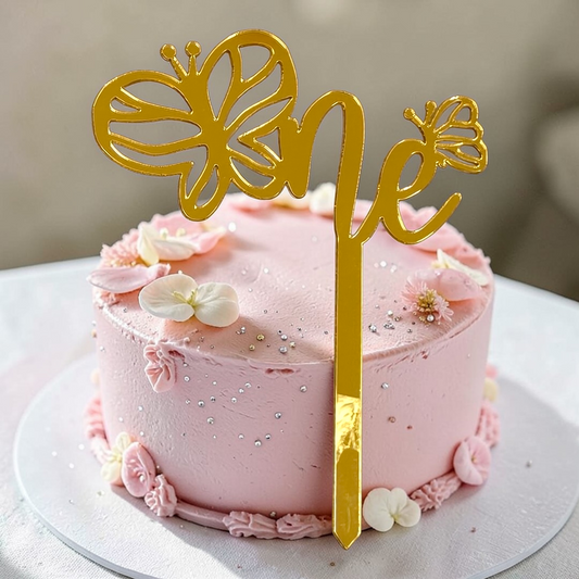 Acrylic Cake Topper One #10