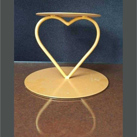 Cake Stand Spacer Heart 6''top 7'' Bottom