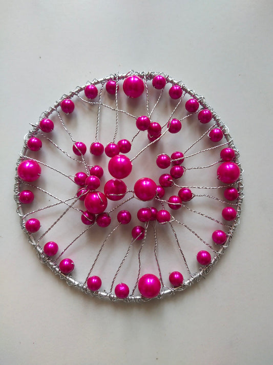 Cake Crown Pink Pearl