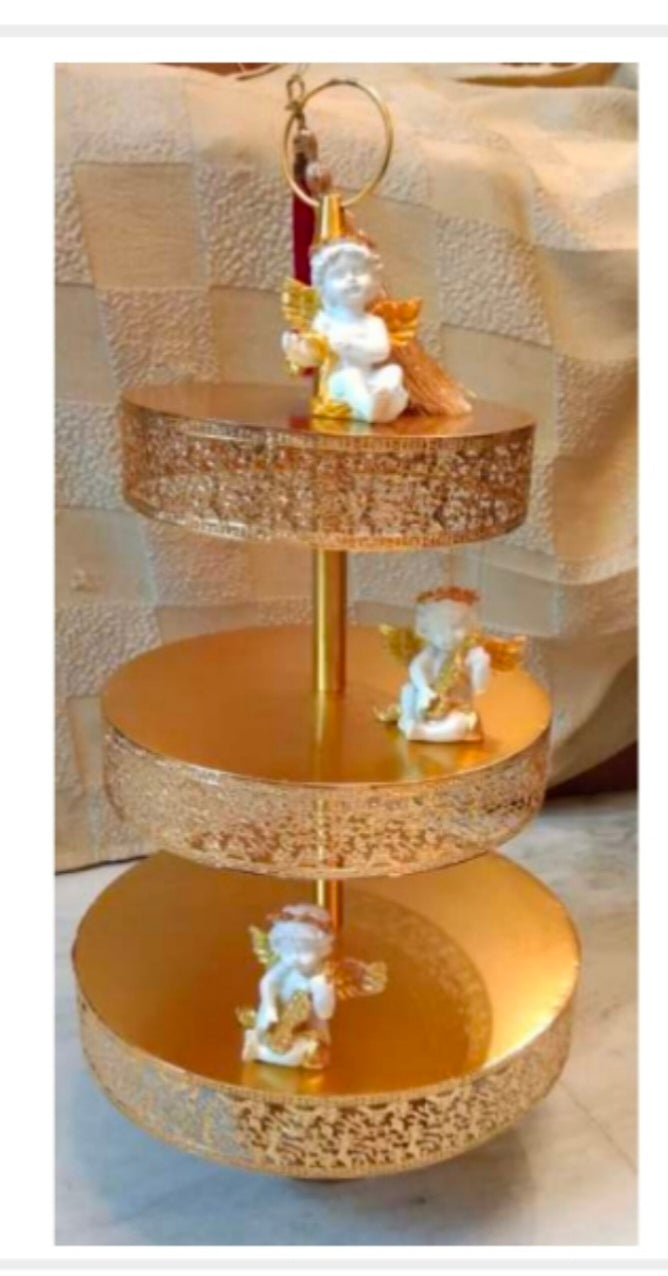 Cake Stand 3 Tier Full Bell