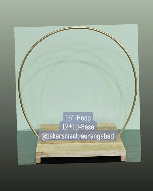 16'' HOOP CAKE STAND