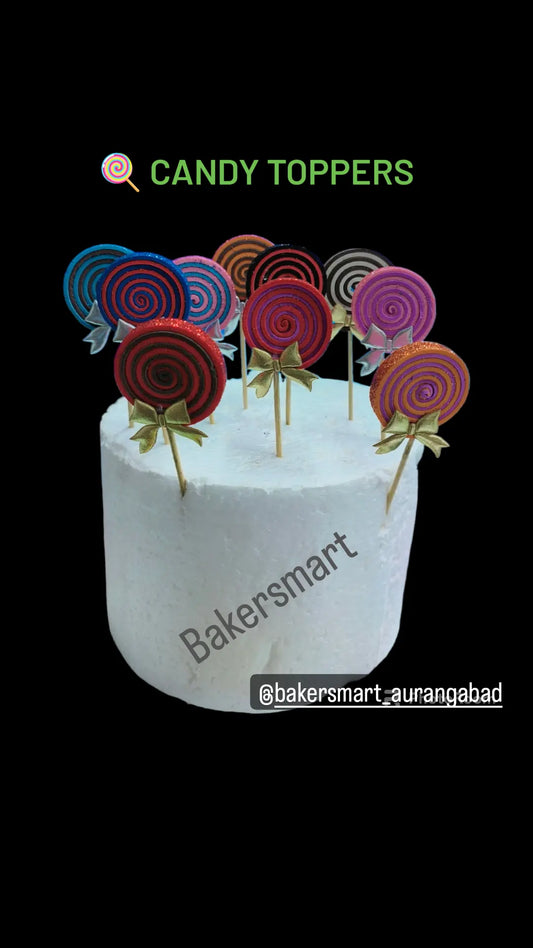CANDY TOPPERS 10PCS PACK