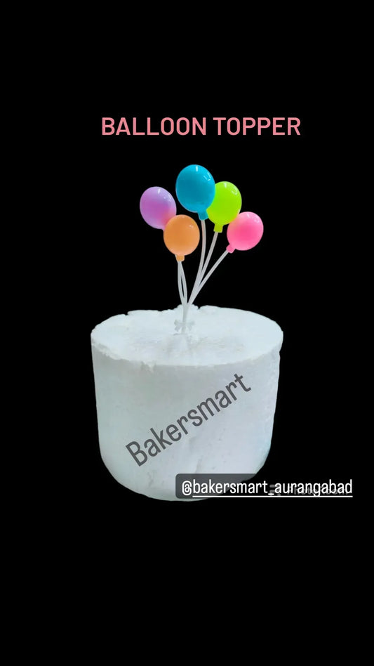 PLASTIC BALL TOPPER 5PCS