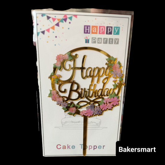 FLORAL TOPPER #7