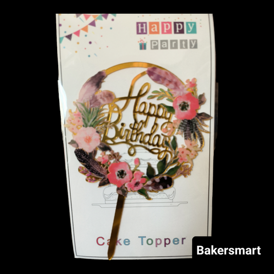 FLORAL TOPPER #6