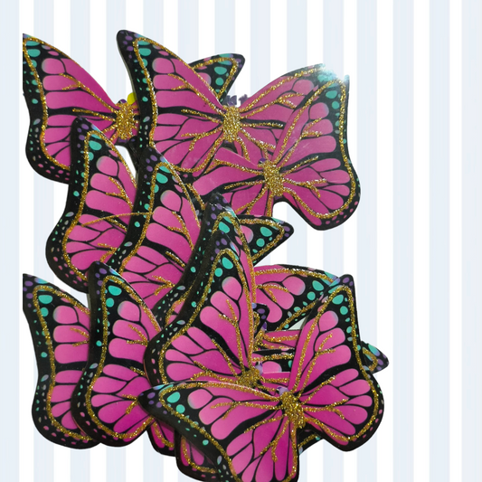 Glitter Paper Butterfly #17