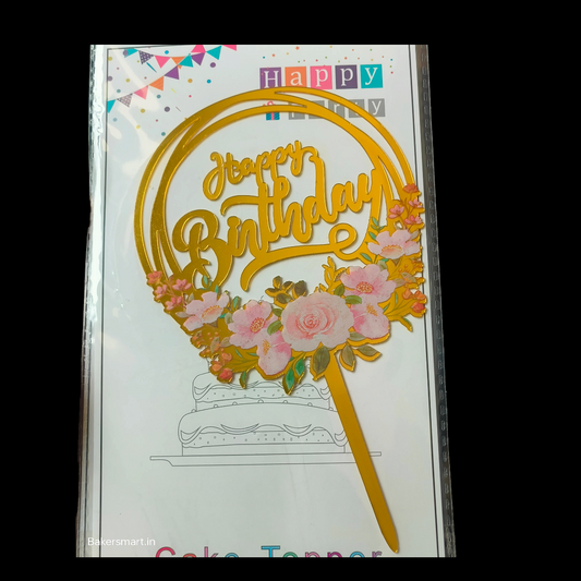 FLORAL TOPPER #3
