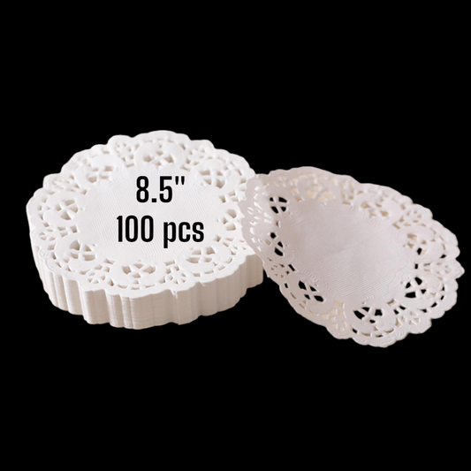 DOILIES PAPER 8.5 INCH 100 PCS PACK