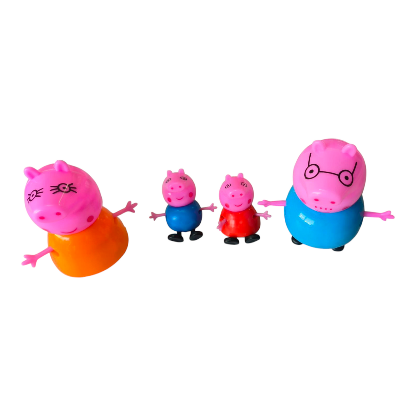 4 PC's Pepa Pig Plastic Topper