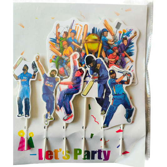 PAPER THEME TOPPER CRICKET