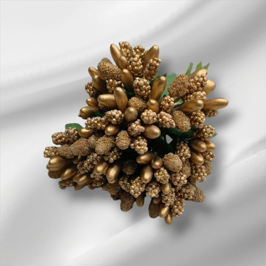 Pollane Buds Bunch 12 PC's Gold