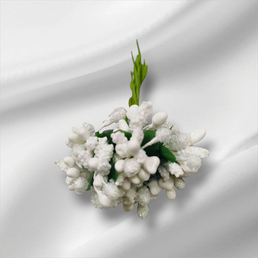 Pollane Buds Bunch 12 PC's White